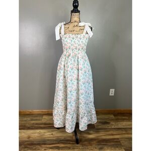Mable floral cottagecore midi dress size medium cottage #prariecore coquette